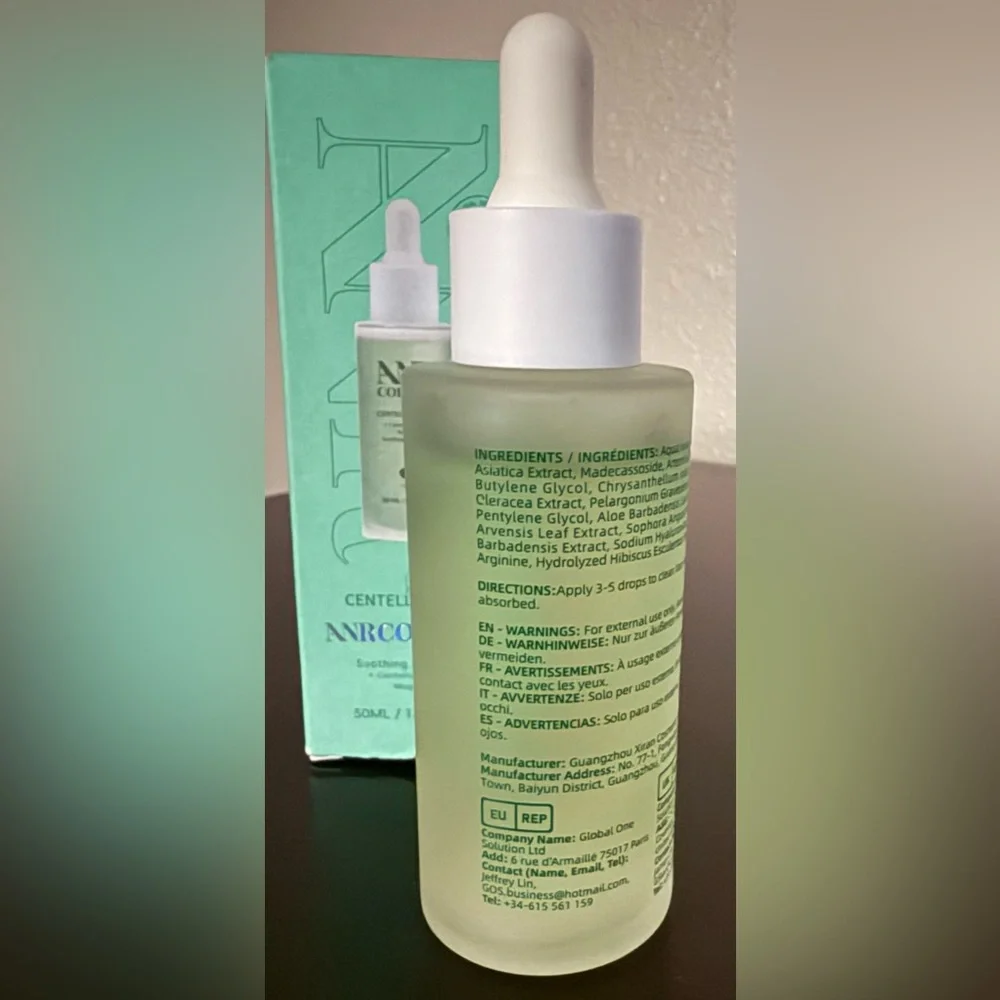 ANRCollect Centella Asiatica Serum Ampoule (50ml) | Soothing Hydrating Essence